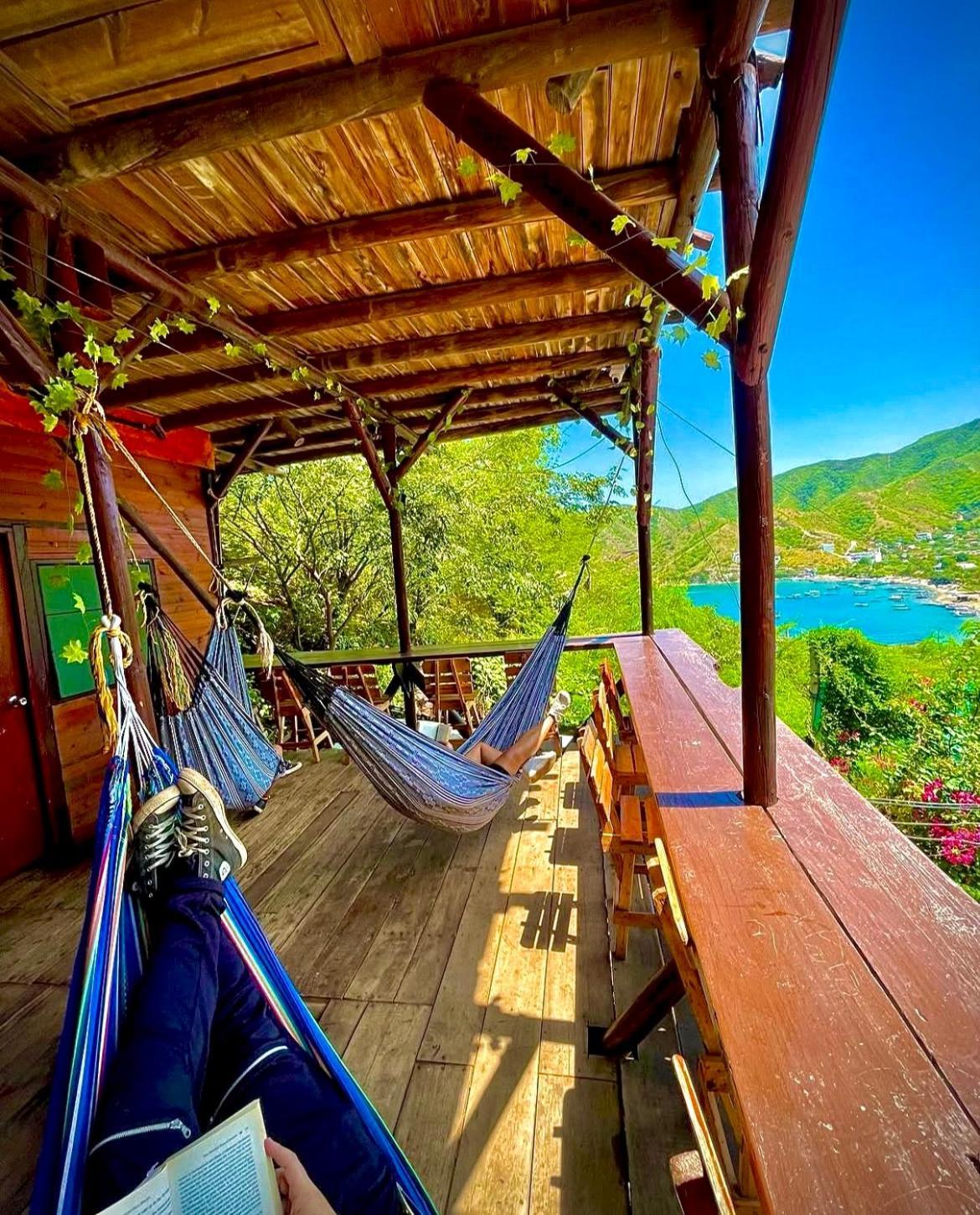 Tamarindo Beach Hostel Taganga Buitenkant foto