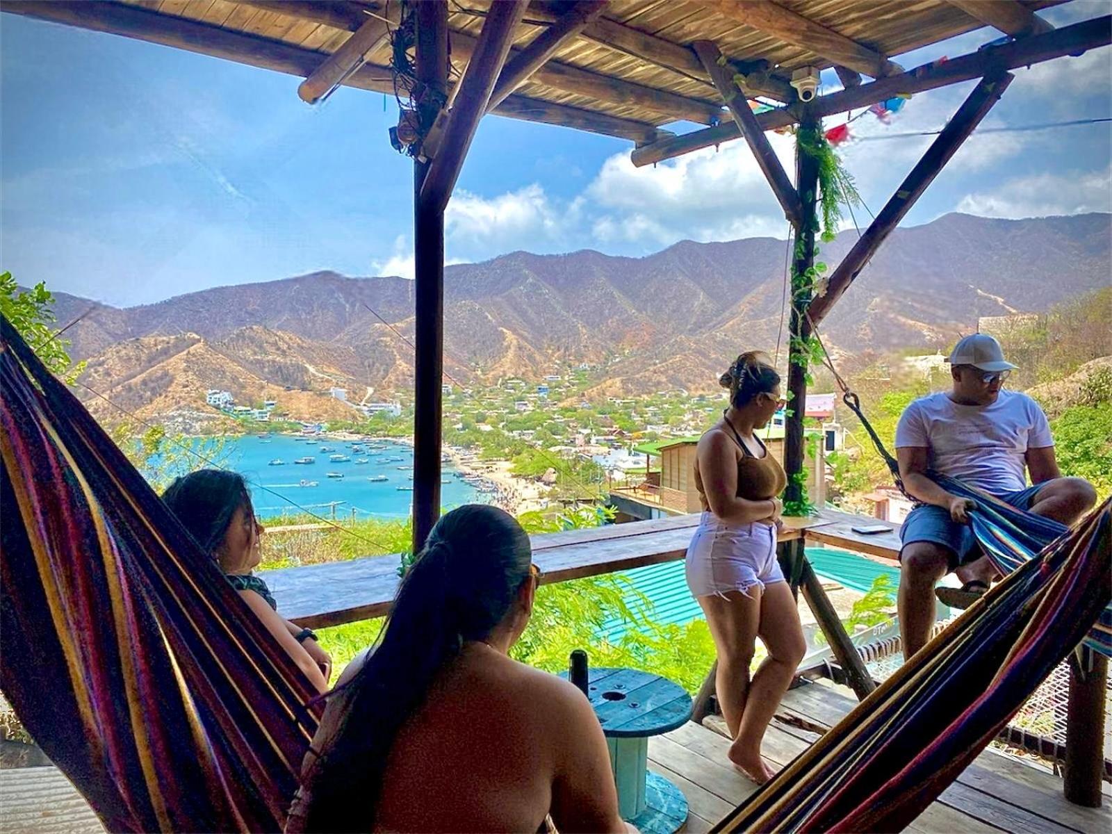 Tamarindo Beach Hostel Taganga Buitenkant foto