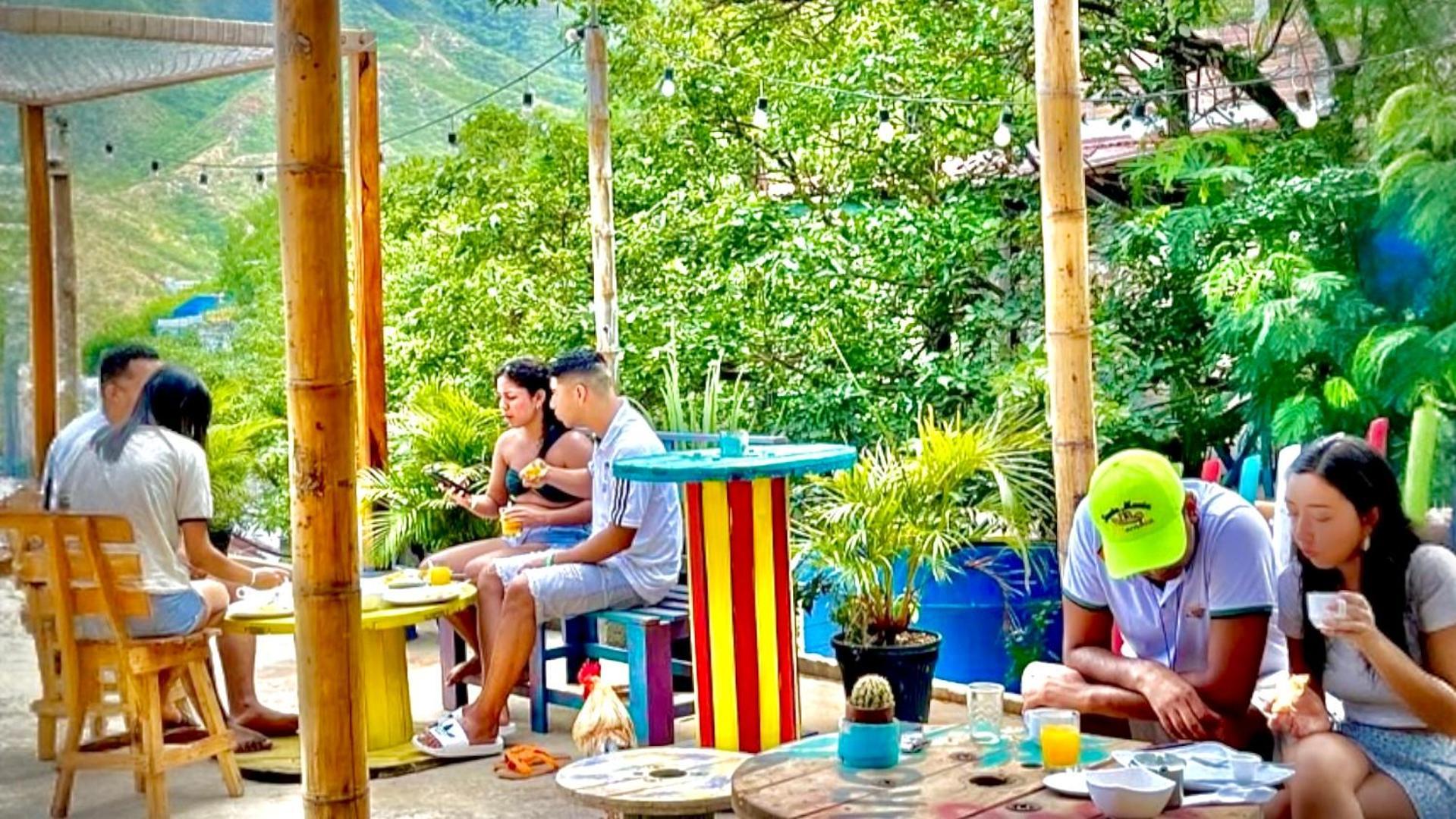 Tamarindo Beach Hostel Taganga Buitenkant foto