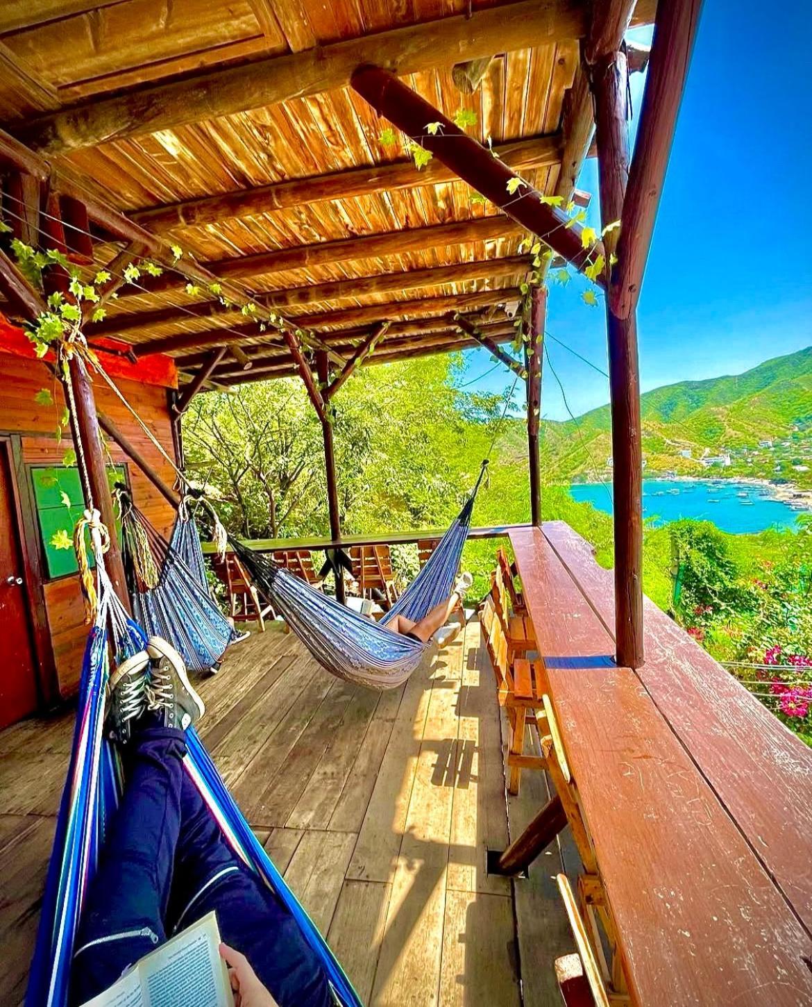 Tamarindo Beach Hostel Taganga Buitenkant foto