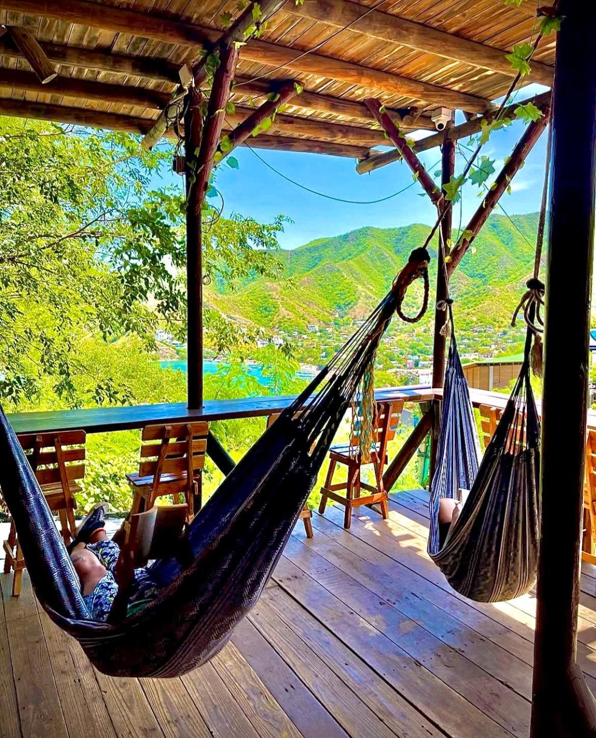 Tamarindo Beach Hostel Taganga Buitenkant foto