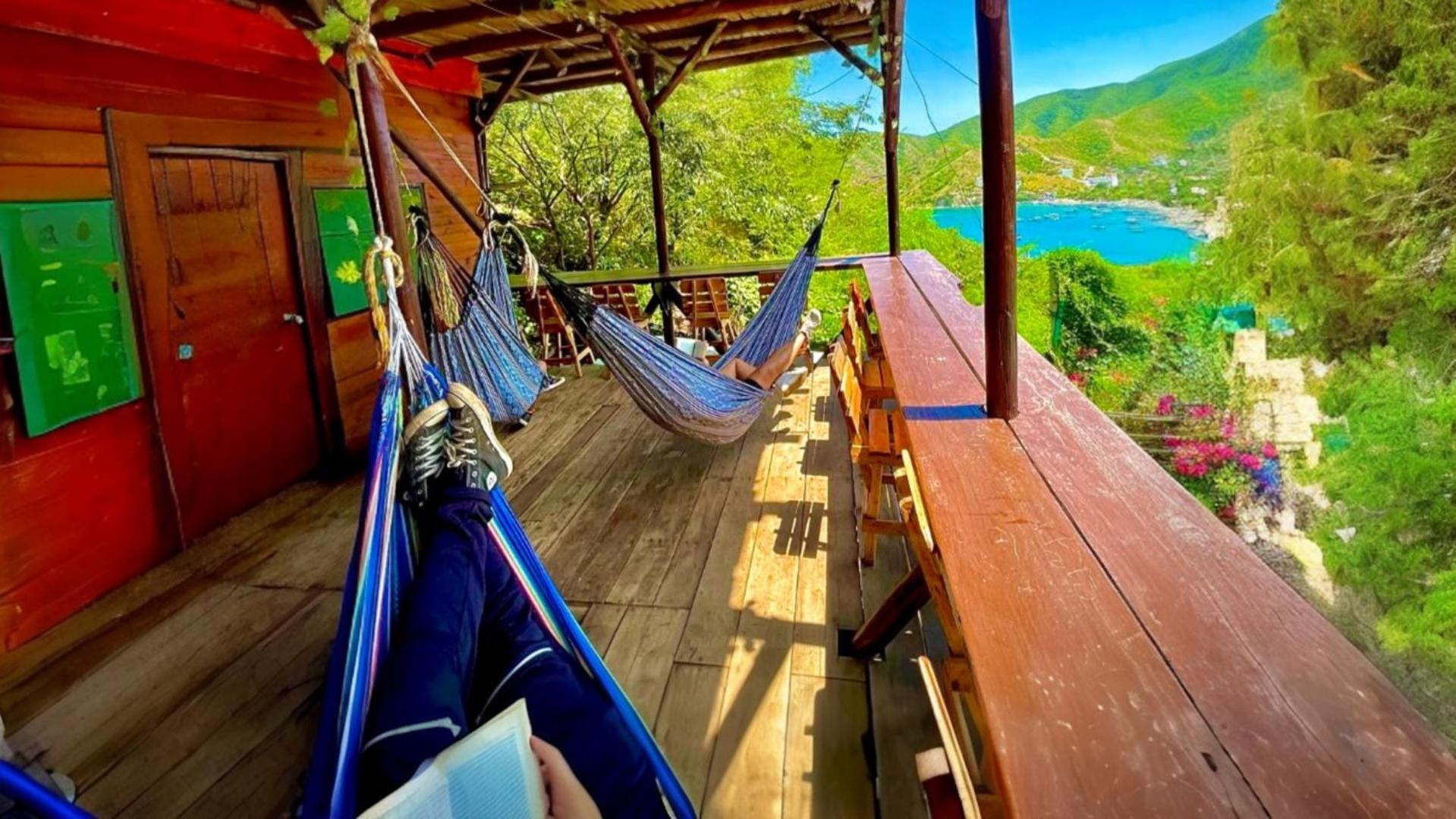 Tamarindo Beach Hostel Taganga Buitenkant foto